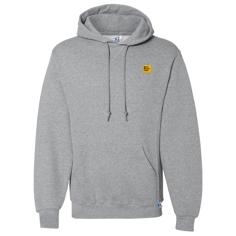 MRL LOGO EMBROIDERED OXFORD HOODIE-Mac Demarco Hoodies