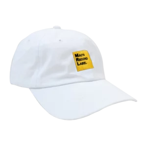 MRL SMALL LOGO WHITE DAD HAT-Mac Demarco Caps